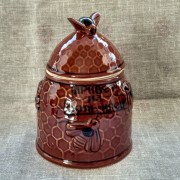 Горшочек для мёда "Пчёлка" керамика Соль-Илецк
