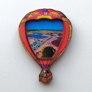 Магнит деревянный " Воздушный шар" Соль-Илецк